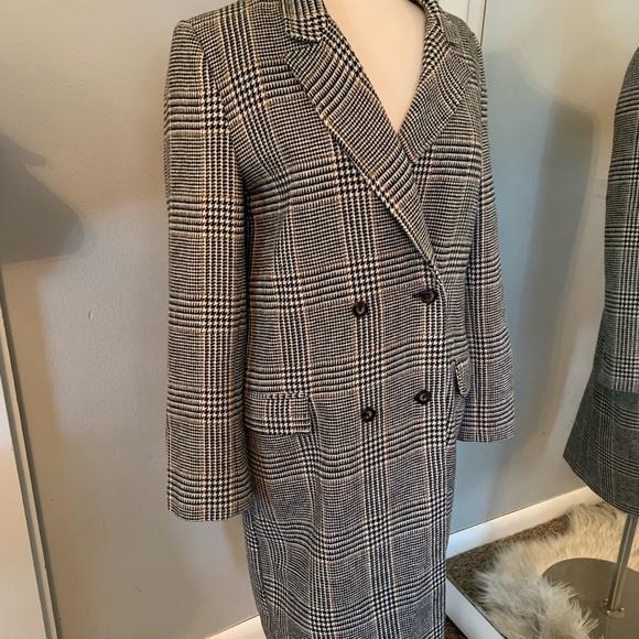 ASTR the Label Tweed Kensington Long coat Overcoat Sz M - Picture 12 of 16